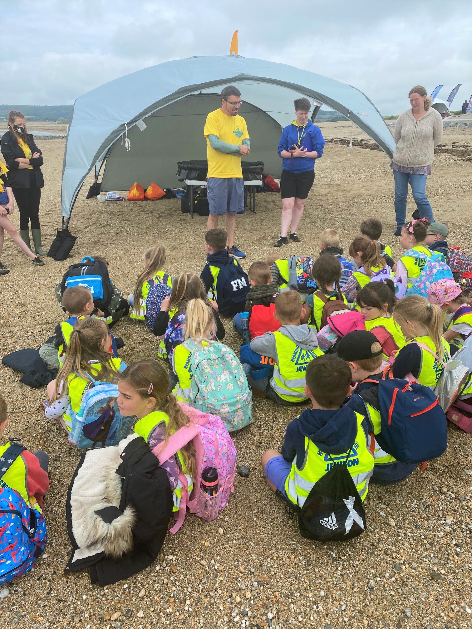 School Event - Beach Event - School activity - interactive learning - hands on learning